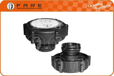 TB408 Кришка радіатора FARE підбір по vin на Brocar