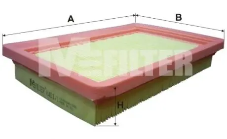 K401 Фильтр воздушный M-FILTER підбір по vin на Brocar