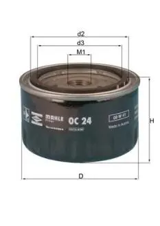 OC24 Фільтр масляний MAHLE / KNECHT підбір по vin на Brocar