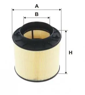 WA9703 Фильтр воздуха WIX FILTERS підбір по vin на Brocar