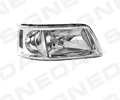 ZVW1128R ПЕРЕДНЯЯ ФАРА SIGNEDA підбір по vin на Brocar