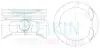 Поршни ремонт +0.50мм (комплект на мотор)  GM X20SE/C20/C22 39229050