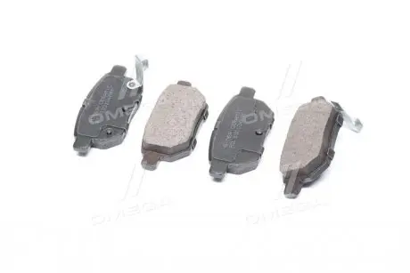 RD330104PRF Колодка гальм. диск. CERAMIC TOYOTA COROLLA / PRIUS / YARIS 07-задн. (RIDER) RIDER підбір по vin на Brocar