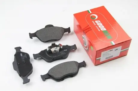 RM0115 Гальмівні колодки перед. Fiesta 96-08/Fusion 02-12 (ATE) (61,5x152x18,5) GOODREM підбір по vin на Brocar