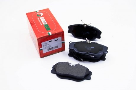 RM1119 Тормозные колодки перед. Jumpy/Scudo/Expert 96- (Lucas) GOODREM подбор по vin на Brocar
