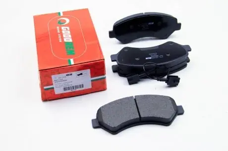 RM1164 Тормозные колодки перед. Jumper/Ducato/Boxer 06- (1.7t) GOODREM подбор по vin на Brocar