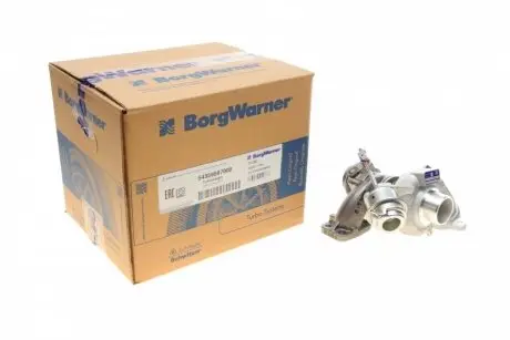 54359887000 Турбіна Citroen Berlingo 1.6HDI BorgWarner підбір по vin на Brocar