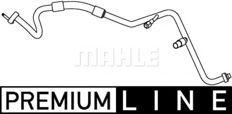 AP104000P Шланг гумовий,комбінований, з фітингами MAHLE / KNECHT підбір по vin на Brocar