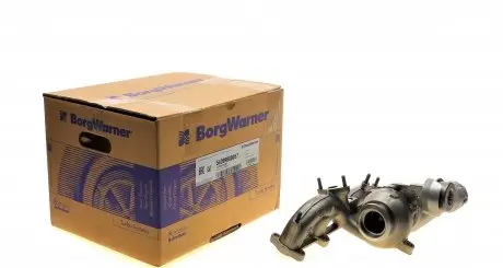 54399880057 Турбина VW T5/Caddy 1.9TDI (62kW/75kW) 06-09 (с отверстием под датчик) BorgWarner подбор по vin на Brocar