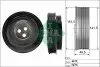 Шкив коленвала Citroen Jumper/Peugeot Boxer 2.2 HDi 06- 544 0166 10