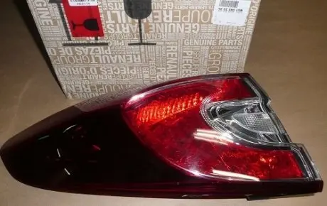 265550010R Ліхтар задній Renault Megane III 08- (L) RENAULT підбір по vin на Brocar