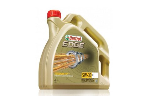 15668E Масло EDGE Titanium 5W30 LL (4L) CASTROL подбор по vin на Brocar