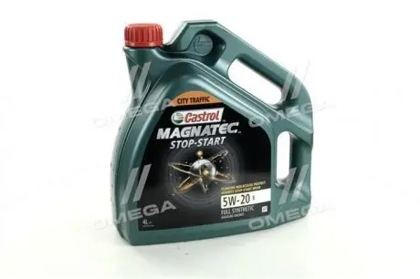 15D8EF Олива моторн. Castrol Magnatec STOP-START 5W-20 E (Каністра 4л) CASTROL підбір по vin на Brocar