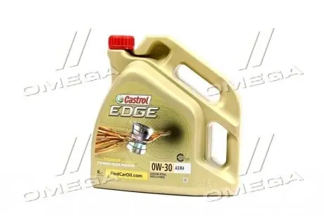 15334C Масло EDGE 0W-30 A3/B4 (4L) CASTROL подбор по vin на Brocar