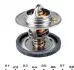 27291K Термостат Renault Laguna 2.0/2.5 95-01 MOTORAD підбір по vin на Brocar