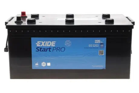 EG2253 Акумулятор 225Ah-12v Exide Start PRO (518х279х240),полярність зворотна (3),EN1200 EXIDE підбір по vin на Brocar