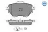 0252583917 Колодки гальмівні (задні) Citroen C4 Grand Picasso/Peugeot 308/508 1.2-2.0 13- MEYLE підбір по vin на Brocar