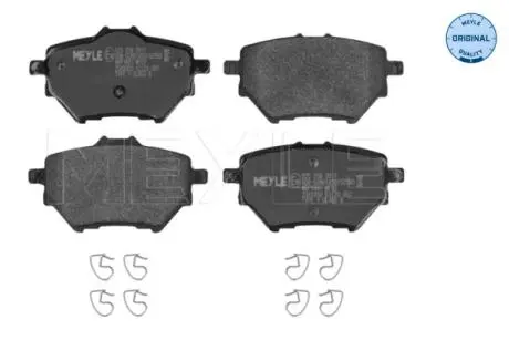 0252583917 Колодки гальмівні (задні) Citroen C4 Grand Picasso/Peugeot 308/508 1.2-2.0 13- MEYLE підбір по vin на Brocar