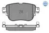 0252243716 Колодки тормозные (задние) MB E-class (W213/S213/A238) 1.6/2.0 16- MEYLE підбір по vin на Brocar