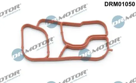 DRM01050 Прокладка масляного радіатора Audi A3, A4, A5, A6, Q5, TT /VW Golf V, VI, Passat B7, Tiguan 1.8-2.0TSI DR.MOTOR підбір по vin на Brocar