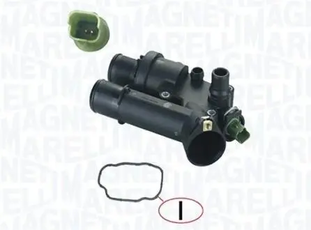 352317101690 Термостат Citroen C5/C8/Peugeot 407/508 2.2HDi 06- (83℃) (с прокладкой) MAGNETI MARELLI подбор по vin на Brocar