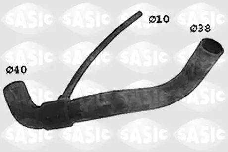 SWH4186 Шланг радиатора SASIC подбор по vin на Brocar