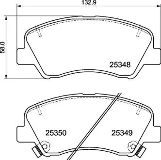 P30122 Гальмівні колодки дискові BREMBO підбір по vin на Brocar