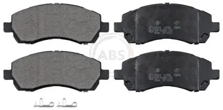 37163 Гальмівні колодки, дискове гальмо (набір) A.B.S. підбір по vin на Brocar