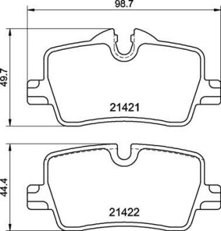 P06113 Тормозные колодки дисковые BREMBO підбір по vin на Brocar