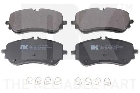 2247153 Колодки тормозные задние (к-т) NK подбор по vin на Brocar
