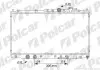 5223081 Радіатор двигуна GALANT 97- POLCAR підбір по vin на Brocar