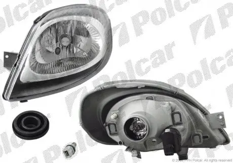 602610V Фара основна POLCAR підбір по vin на Brocar