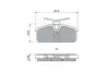 0986424275 KLOCKI HAM. RENAULT BOSCH підбір по vin на Brocar