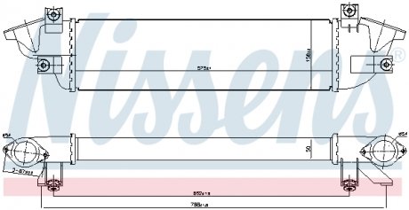 961010 ЯNTERCOOLER FIAT NISSENS підбір по vin на Brocar