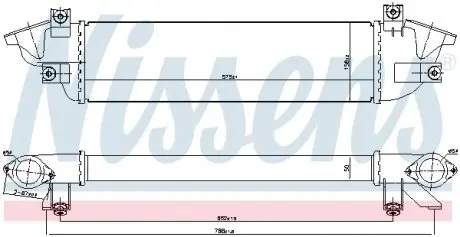 961010 ЯNTERCOOLER FIAT NISSENS подбор по vin на Brocar