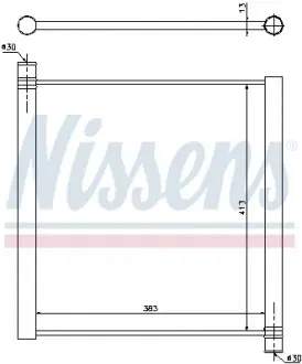 68451 Радіатор NISSENS підбір по vin на Brocar
