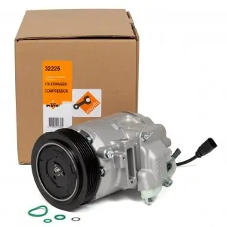 32225 Компресор кондиціонера Audi A2/Seat Ibiza/Cordoba/Skoda Fabia/Roomster/VW Golf 1.0-2.0 99- NRF підбір по vin на Brocar