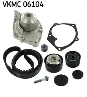 VKMC06104 Комплект ГРМ, пас+ролик+помпа SKF подбор по vin на Brocar