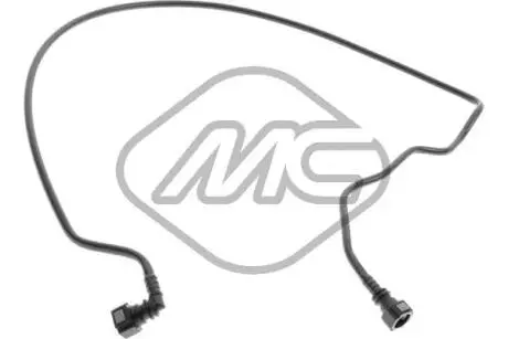 94414 Патрубок системи охолодження Ford Transit 2.2 TDCI 06-14 (розш.бачок-радіатор) METALCAUCHO підбір по vin на Brocar
