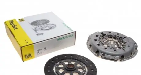 624352209 Комплект зчеплення Audi A4 2.0TDI/TFSI 15-19, 100/110/140kw LUK підбір по vin на Brocar