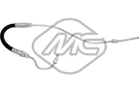 96568 Гальмівний шланг задн. Megane III/Scenic III 08- (195mm) METALCAUCHO підбір по vin на Brocar
