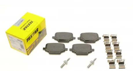 2076401 Колодки тормозные (задние) Opel Combo 18-/Citroen Berlingo/Peugeot Partner 18- (TRW) Q+ TEXTAR подбор по vin на Brocar