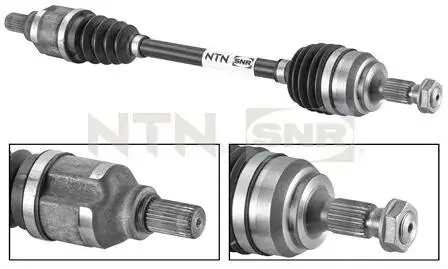 DK66004 Полуось приводная SNR NTN підбір по vin на Brocar