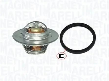 352317101430 MARELLI VW Термостат t-87C Audi A3, A4, A6, 03-,GolfIV,Jetta,Passat MAGNETI MARELLI подбор по vin на Brocar