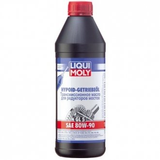 3924 Трансмиссионное масло Liqui Moly Hypoid-Getriebeoil (GL-5) 80W-90, 1л LIQUI MOLY подбор по vin на Brocar