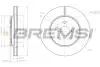 CD7544V Гальмівний диск перед. LEXUS RX 03-08 (318,5x28) BREMSI підбір по vin на Brocar