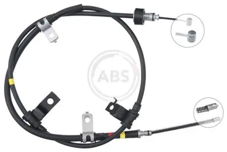 K17507 Трос, стояночная тормозная система A.B.S. подбор по vin на Brocar