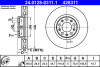 TARCZA HAM. ALFA P. GIULIA 2,0/2,2 D 16- 24.0128-0311.1