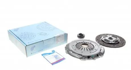 ADV1830121 Комплект сцепления Audi A1/Skoda Fabia/Rapid/Roomster/VW Polo 1.6D 09- (d=228mm) (+выжимной) BLUE PRINT підбір по vin на Brocar