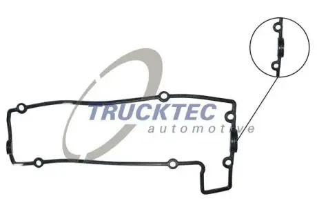0210011 Прокладка клап. крышки (без регулятора) TRUCKTEC підбір по vin на Brocar
